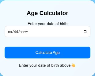 Student Age Calculator Web App